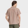 Men's Short Sleeve Striped Camp Button-Down Shirt - Goodfellow & Co™ - 2 of 3
