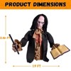 Halloween Zombie Halloween Yard Scary Groundbreaker Decorations Outdoor 2.5FT with Creepy Sounds and Light Up Eyes,Touch Sound Activation Outside - 4 of 4
