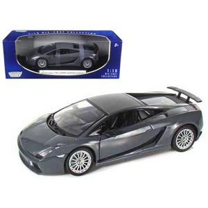Lamborghini Gallardo Superleggera Grey 1/18 Diecast Model Car by Motormax - 1 of 3
