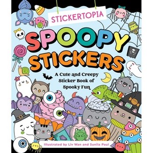 Stickertopia: Spoopy Stickers - (Paperback) - 1 of 1