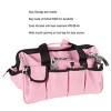 Fleming Supply Heat-Treated Tool Kit and Repair Set With Carrying Bag - Pink, 123 Pieces - 3 of 4