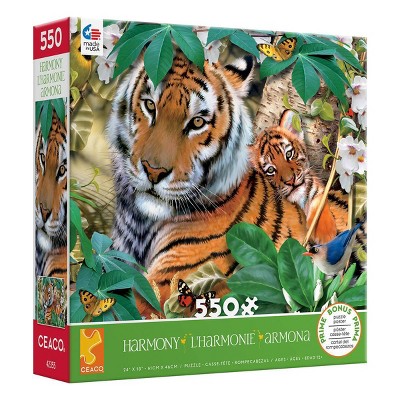 Ceaco Harmony: Tigers Puzzle 550pc