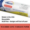 Fadeless® Schoolgirl Style™ Bulletin Board Paper, 48" x 50' Roll, Lavender Haze - 3 of 3