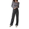 Women's Clara Wool-blend Trouser - CRESCENT - 3 of 4