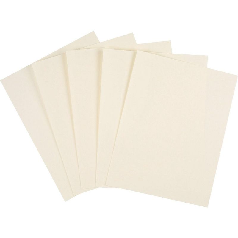 Staples Cardstock Paper 110 lbs 8.5" x 11" Ivory 250/Pack (49703), 1 of 2