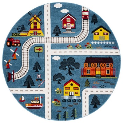 Carousel Kids CRK197 Loomed Indoor Rug - Safavieh