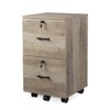 Karl Home | 15.7'' Wide 2 -Drawer Mobile File Cabinet - 2 of 4