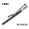 Unique Bargains Alloy Storage Clips for Food Bag Sealing Paper File Photo 5 Pcs - 3 of 4