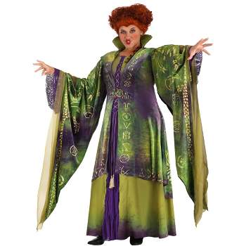 HalloweenCostumes.com Disney Hocus Pocus Winifred Sanderson Women's Plus Size Costume