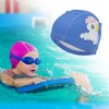 Unique Bargains Kid's Knitted PU Cartoon Horse Swim Cap 1 Pc - 2 of 4