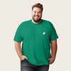 Dalix Ghost Embroidered Soft Cotton Short Sleeve T Shirt Mens - 4 of 4