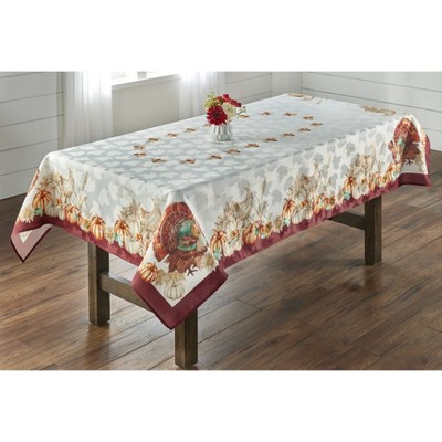 BrylaneHome Turkey Tablecloth