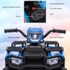 Kids Ride On ATV, 12V Battery-Operated Car for 37Months+, Dual Speed Adjustment 1.5-2.2mph - 2 of 4