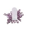 Bows And Sparkles 7" Glitter Crimped Curl Swirl Gift Bow Pink - 2 of 2