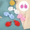 Unique Bargains Nylon Tang Suit Dress Sweater Handmade Sewing Fasteners Knot Closure Buttons 10 Sets - 4 of 4