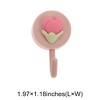 Unique Bargains Utility Tulip Hook Petals with Hook 1.97"x1.18" Petals with Hook 5 Pcs - 3 of 4