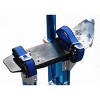 Fleming Supply Adjustable Aluminum Drywall Stilts - 24"-40" Tall, Blue - 4 of 4