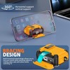 HTUTWOO AirPods Pro 2nd/1st Generation Case Cover with Magnetic Automatic Lock, Phone Stand and Cleaning Kit Compatible with Magsafe - 3 of 4
