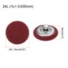 Unique Bargains Suit Dress Blouse Aluminum Fabric Cloth Covered Sewing Buttons 30 Pcs - 2 of 4