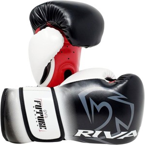 Rival Boxing Youth RS-FTR Future Hook and Loop Sparring Gloves - Black/Red/White - 1 of 4