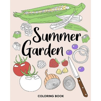 Summer Garden Coloring Book - by  Paperland (Paperback)