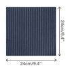 INSPIRE CHIC Men's Stripes Pattern Decorative Pocket Square - 2 of 4