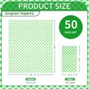 Hachikiko Green Gingham Napkins, Green and White Checkered Guest Towel Plaid Party Napkins Disposable Paper Hand Towels for Luncheon,Birthday, Easter - 2 of 4