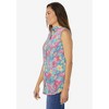 Woman Within Women's Plus Size Perfect Sleeveless Shirt - 4 of 4