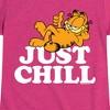 Girls' - Garfield - Just Chill Fitted Short Sleeve Graphic T-Shirt - 2 of 4