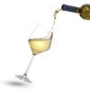 JoyJolt Layla White Wine Glasses - Set of 8 Italian Wine Glasses European Made - 13.5 oz - 3 of 4