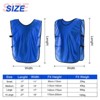 Unique Bargains Quick Drying Athletic Soccer Jersey Training Vests 6 Pcs - 2 of 4