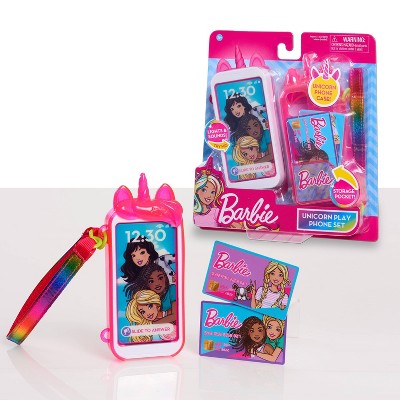 Barbie Unicorn Play Phone Set