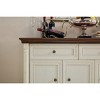 Bella Depot Farmhouse Kitchen Accent Cabinet, Large Storage Cabinet with Drawers and Doors - 4 of 4