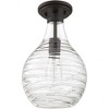 Quoizel Lighting Genie 1 - Light Semi-Flush Mount in  Old Bronze - 2 of 2