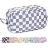 Narwey Checkered Makeup Bag Travel Cosmetic Bag - 3 of 3