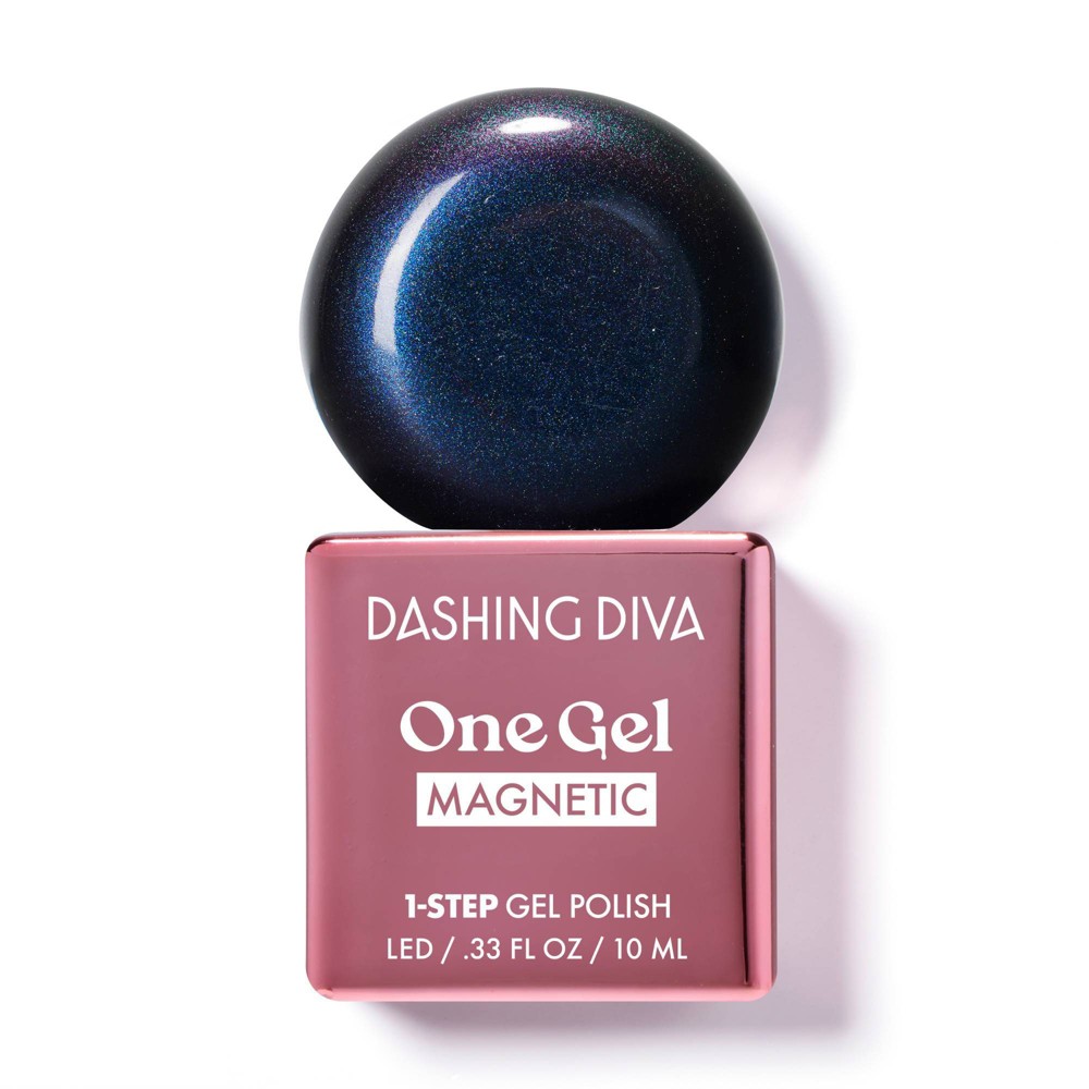 Dashing Diva One Gel Magnetic Nail Polish - Blu - 10ml