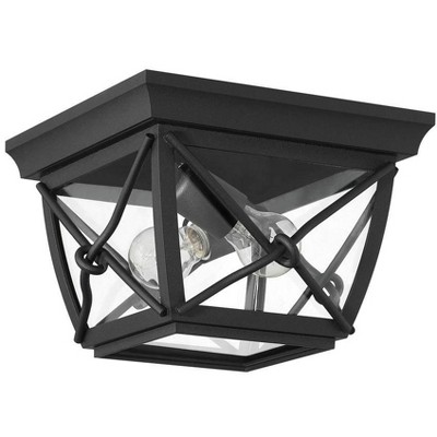 Designers Fountain Belmont 1 - Light Flush Mount in  Black