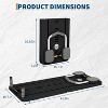 Folding Pilates Reformer,Lightweight Pilates Floor Reformer Board Small Foldable at Home Lightweight Pilates Reformer - 3 of 4