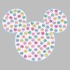 Women's Mickey & Friends Mickey and Friends Candy Filled Logo T-Shirt - image 2 of 4