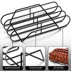 Sorbus Non-Stick Rib Rack - Porcelain Coated Steel Roasting Stand - 3 of 4