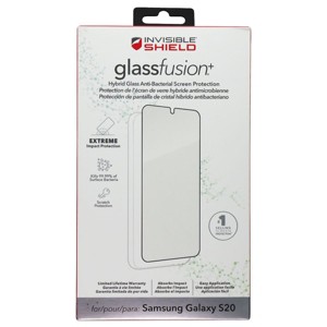 ZAGG InvisibleShield (Glassfusion+) Hybrid Glass for Samsung Galaxy S20 - 1 of 1