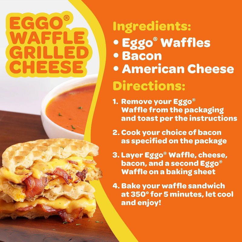Eggo Homestyle Frozen Waffles, 4 of 11