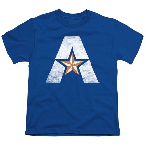University Of Texas At Arlington Distressed Primary Logo Kids T-Shirt For Youth Royal Blue - 1 of 4