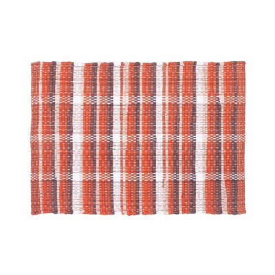 C&F Home Hadley Sienna Cotton Woven Placemat Set of 6