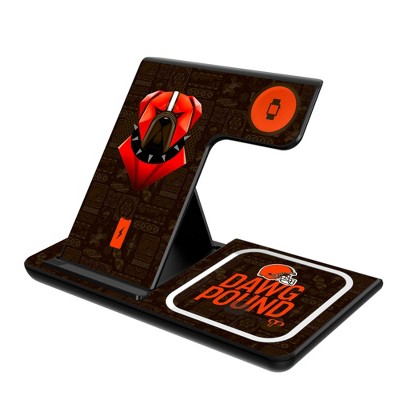 Keyscaper Cleveland Browns 2024 Edition 15-Watt 3 in 1 Charging Station
