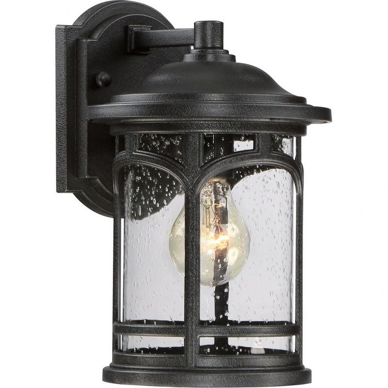 Quoizel Lighting Marblehead 1 - Light Sconce in  Mystic Black, 1 of 2