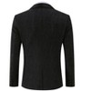Men's Paisley Tuxedo Jacket Shawl Lapel One Button Suit Jacket Floral Blazer for Wedding Dinner Party Prom - 3 of 4