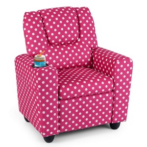 Safstar Kids Recliner with Cup Holder w/Adjustable Backrest & Footrest for Boys & Girls - 1 of 4
