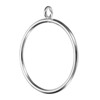 Unique Bargains Metal Electroplating Curtain Rod Accessory Curtain Ring 28 Pcs - 4 of 4