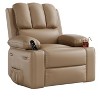 27" Extra Large Recliner - Manual Recliner, Adult Single Seater with Cup Holders, Side Pockets, 400 lbs Weight Capacity - 2 of 4